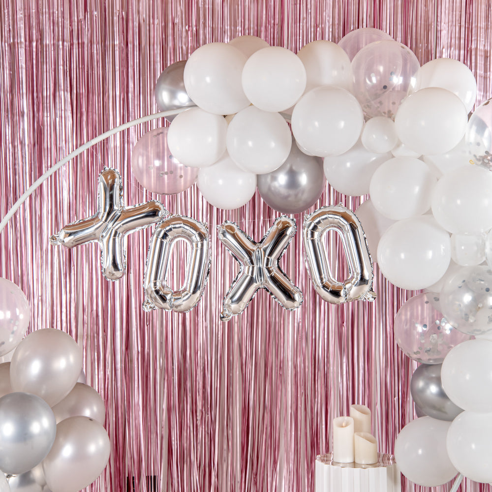 Balloonify Silver Mylar Letter X Balloon - 16" - 1 count box