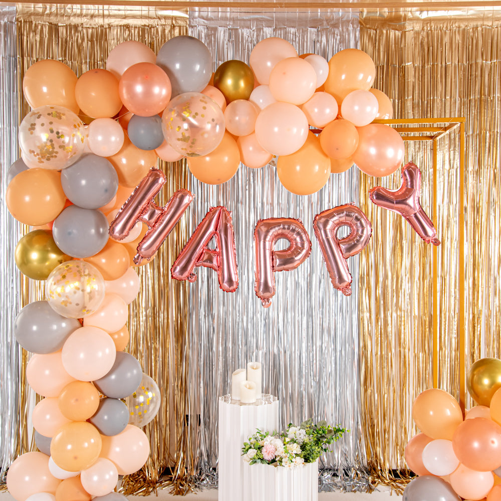 Balloonify Rose Gold Mylar Letter Y Balloon - 16" - 1 count box