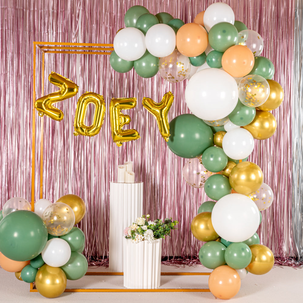 Balloonify Gold Mylar Letter Z Balloon - 16" - 1 count box