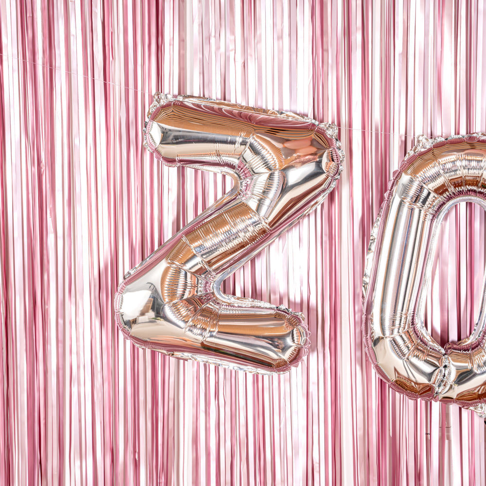 Balloonify Silver Mylar Letter Z Balloon - 16" - 1 count box