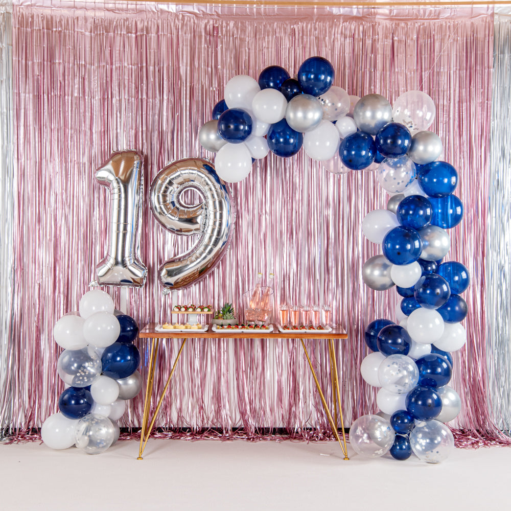 Balloonify Silver Mylar Number 1 Balloon - 40" - 1 count box