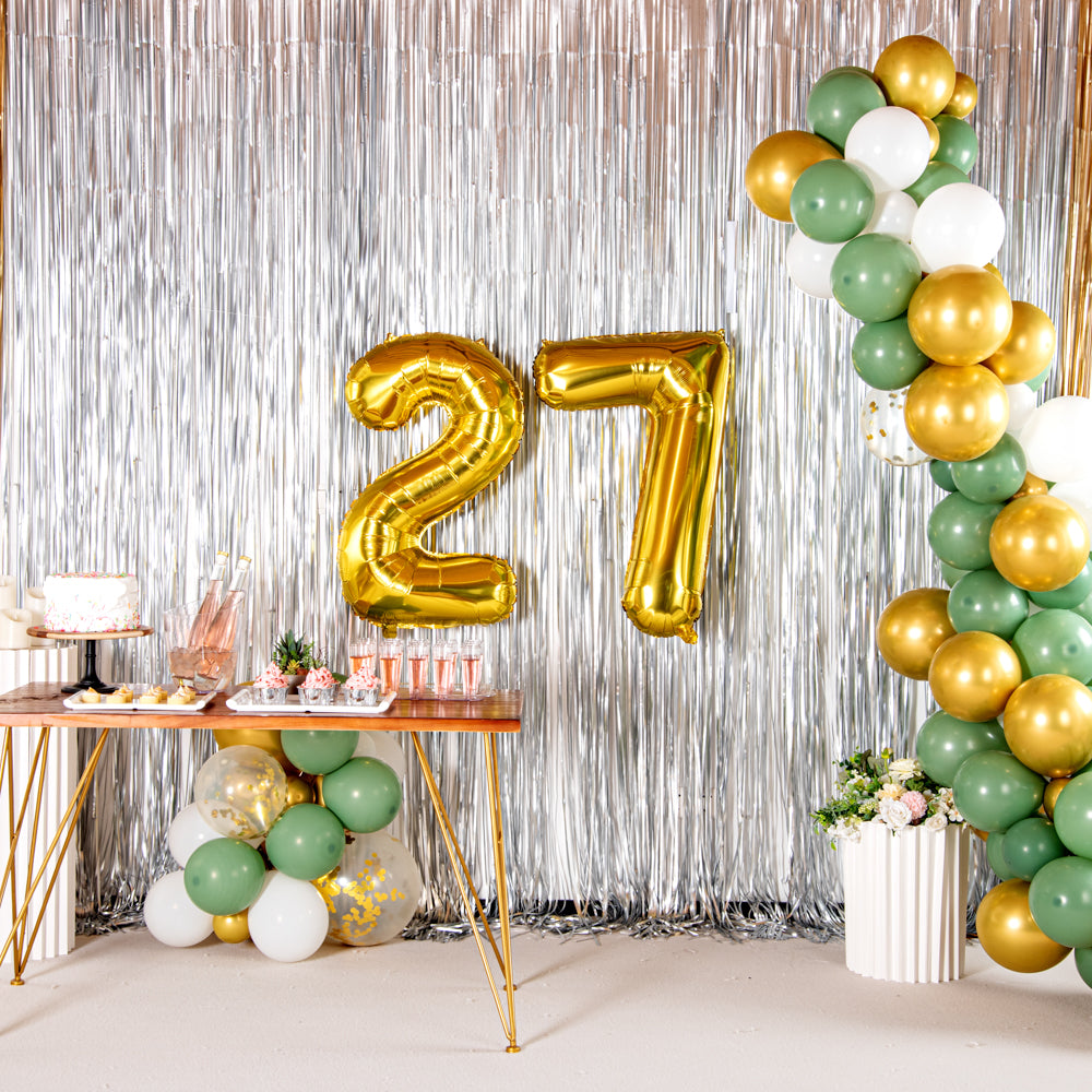 Balloonify Gold Mylar Number 7 Balloon - 40" - 1 count box