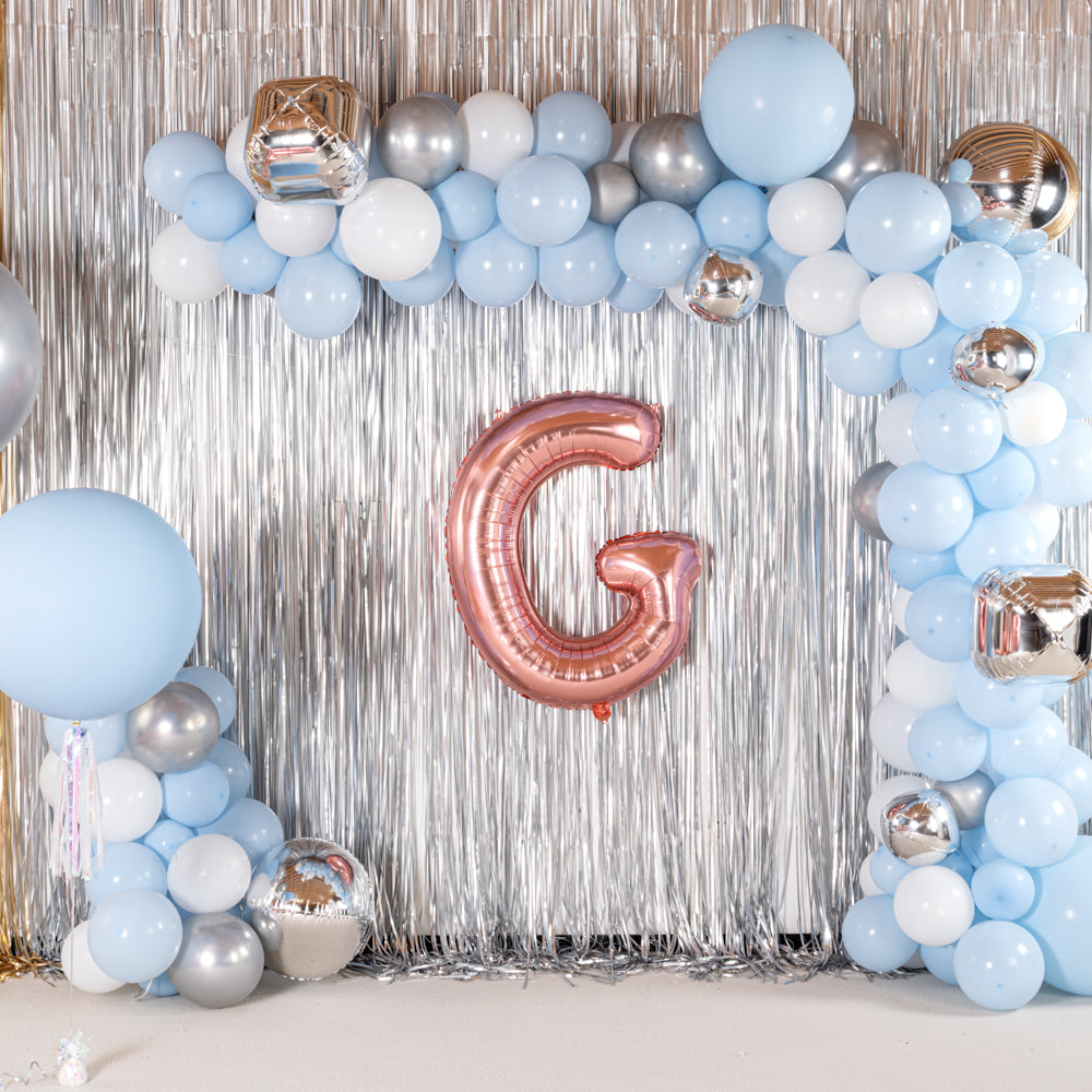 Balloonify Rose Gold Mylar Letter G Balloon - 40" - 1 count box