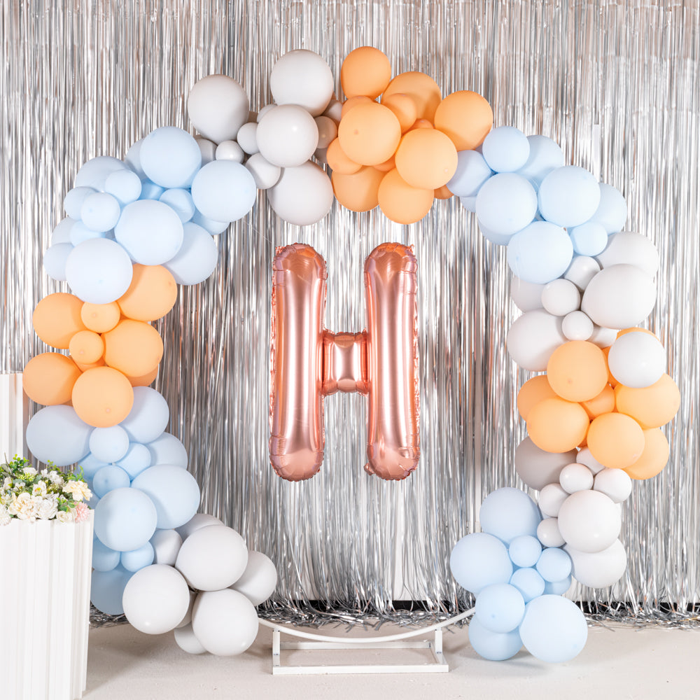 Balloonify Rose Gold Mylar Letter H Balloon - 40" - 1 count box