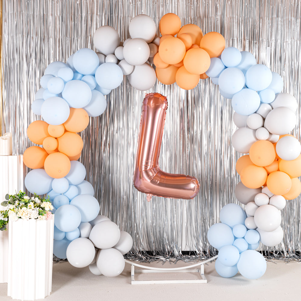 Balloonify Rose Gold Mylar Letter L Balloon - 40" - 1 count box