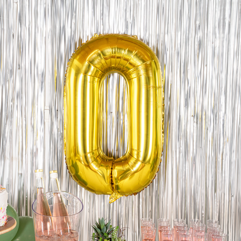 Balloonify Gold Mylar Letter O Balloon - 40" - 1 count box