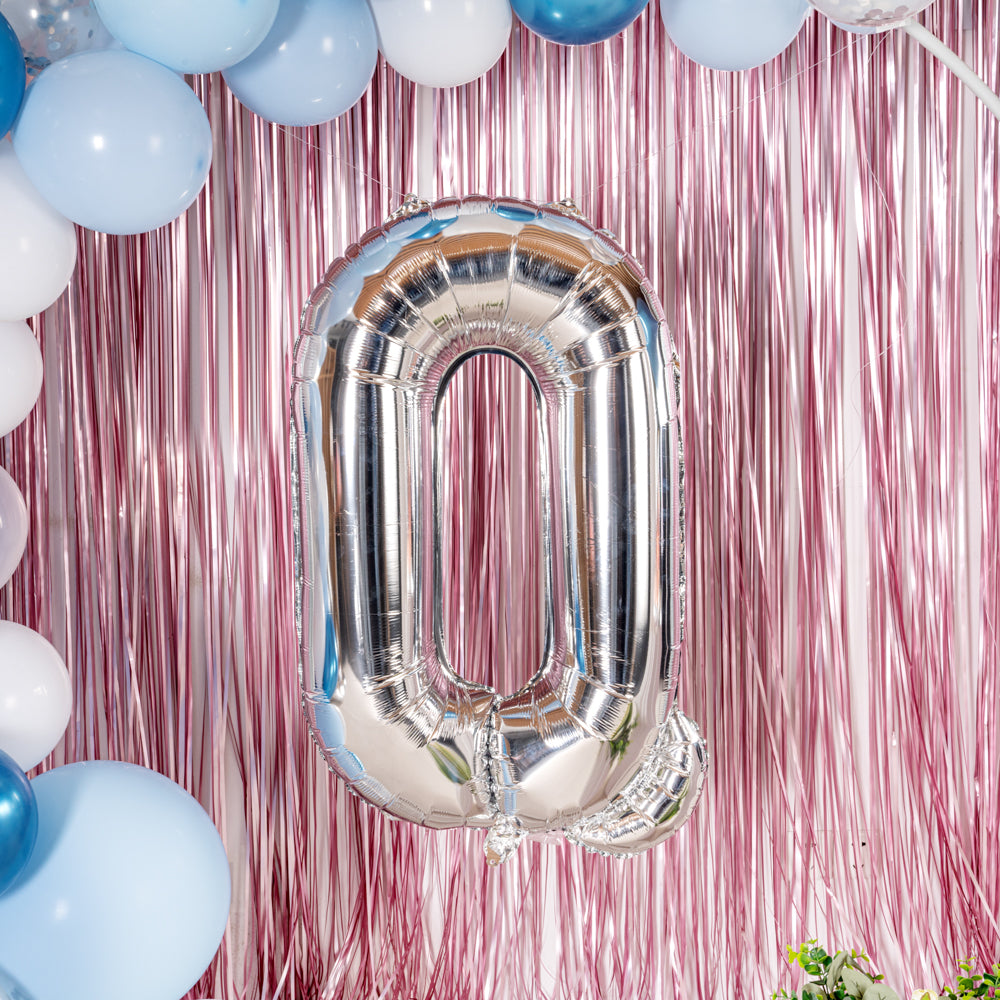 Balloonify Silver Mylar Letter Q Balloon - 40" - 1 count box