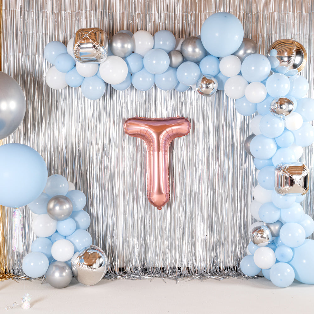 Balloonify Rose Gold Mylar Letter T Balloon - 40" - 1 count box