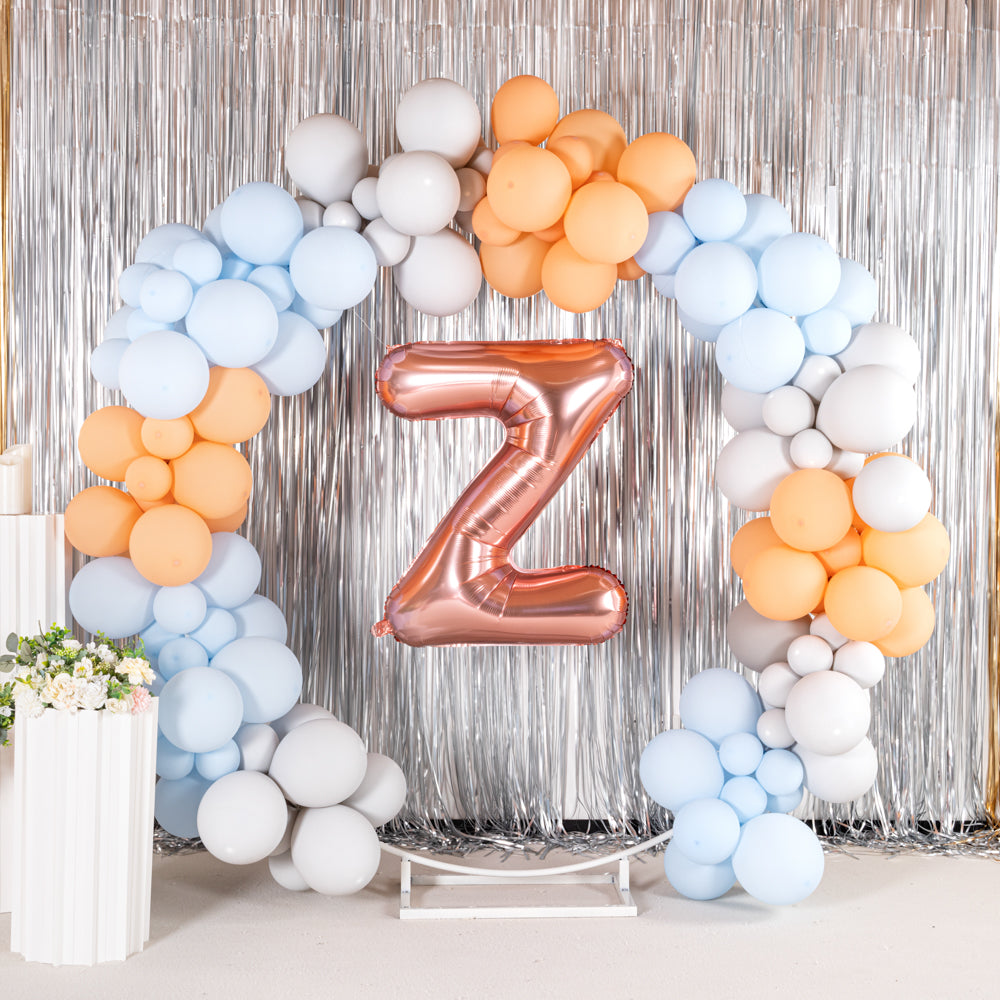 Balloonify Rose Gold Mylar Letter Z Balloon - 40" - 1 count box