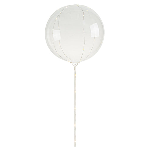 Balloonify Gold LED Bobo Balloon - with String Light - 24" - 10 count box