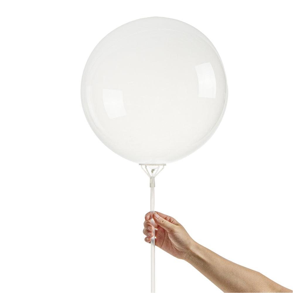 Balloonify Clear Bobo Balloon - 20" - 10 count box