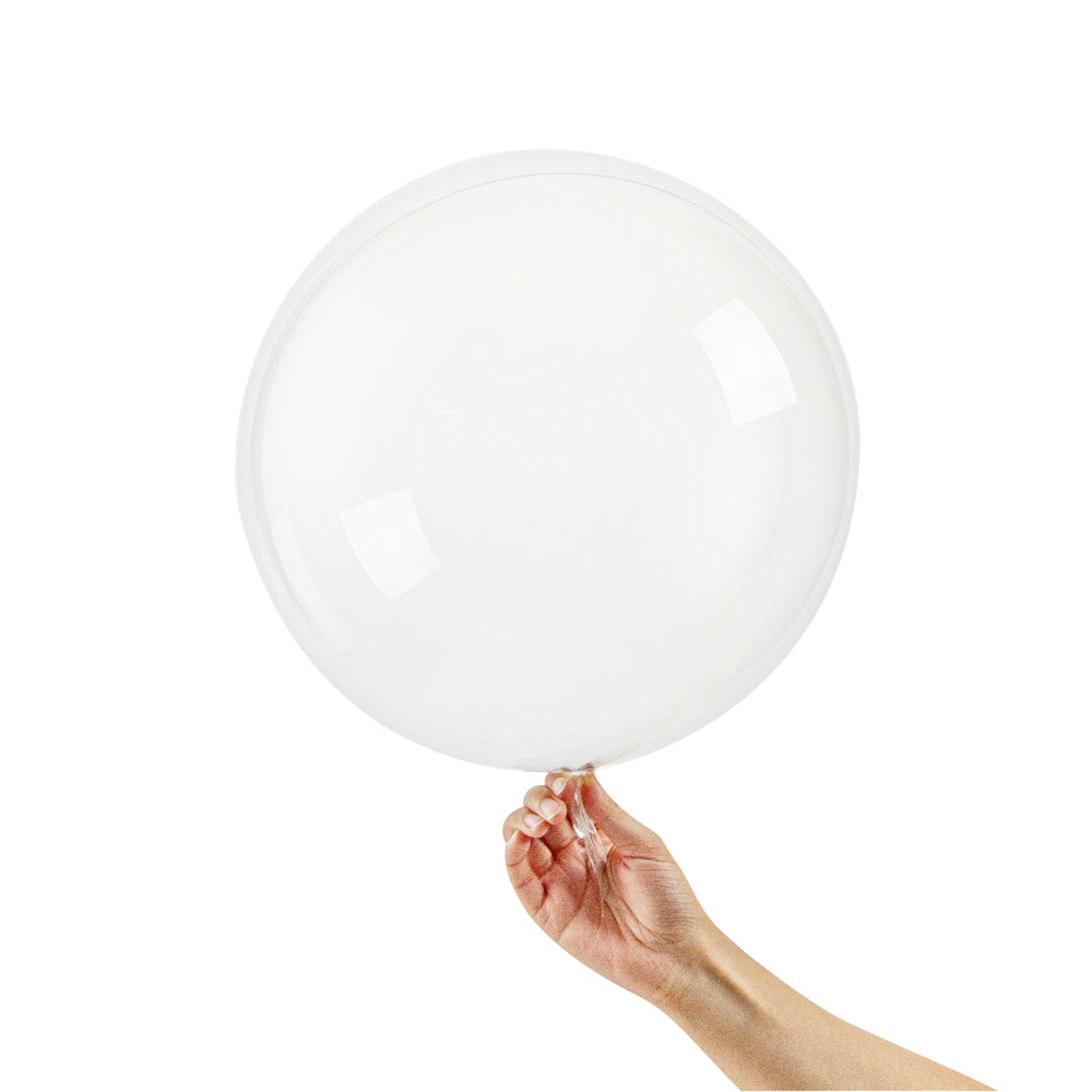 Balloonify Clear Bobo Balloon - 20" - 10 count box