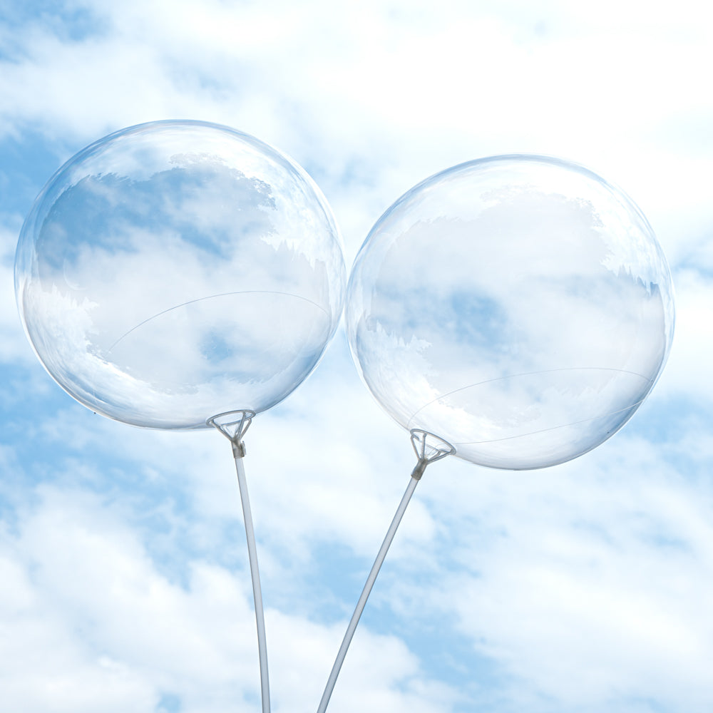Balloonify Clear Bobo Balloon - 24" - 10 count box