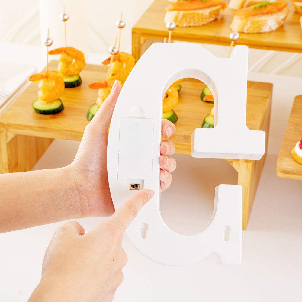 Illumify White LED Marquee Letter G Sign - 8 3/4" - 1 count box