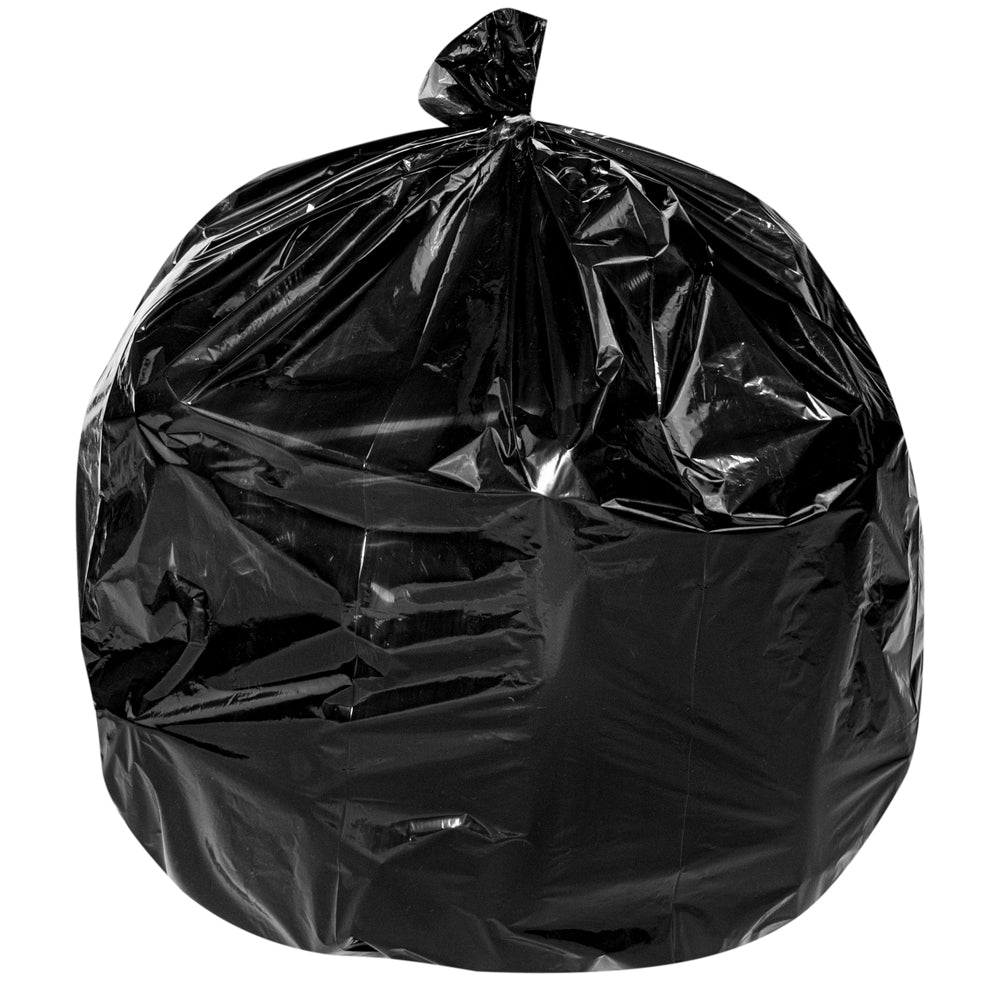 RW Clean 20 gal Black Plastic Trash Can Liner - Standard-Duty, 0.7 mil - 200 count box