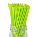 Basic Nature Green PLA / PBAT Plastic Straw - Compostable - 8 1/4" - 100 count box