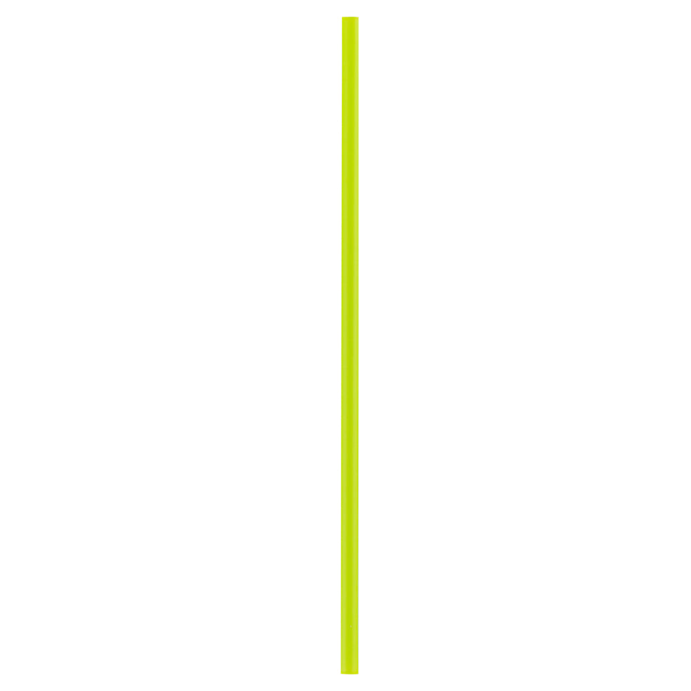 Basic Nature Green PLA / PBAT Plastic Straw - Compostable - 8 1/4" - 100 count box