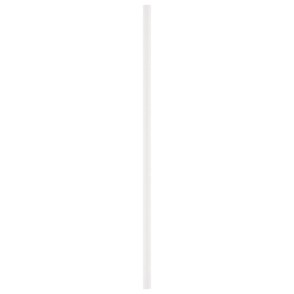 Basic Nature White PLA / PBAT Plastic Straw - Compostable - 8 1/4" - 100 count box