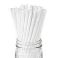 Basic Nature White PLA / PBAT Plastic Straw - Compostable - 8 1/4" - 2000 count box