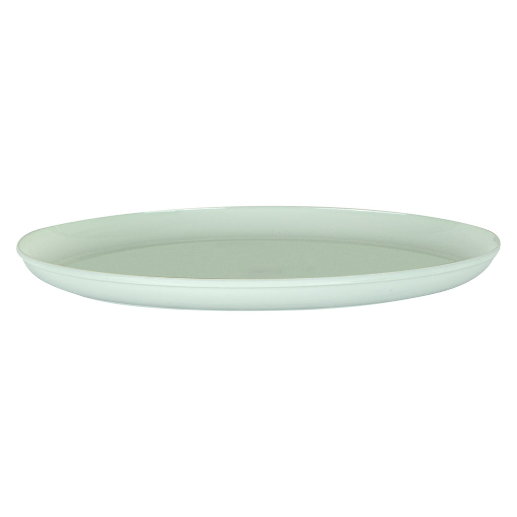 Moderna Round Mint Green Plastic Plate - 6 1/4" x 6 1/4" x 1/2" - 40 count box