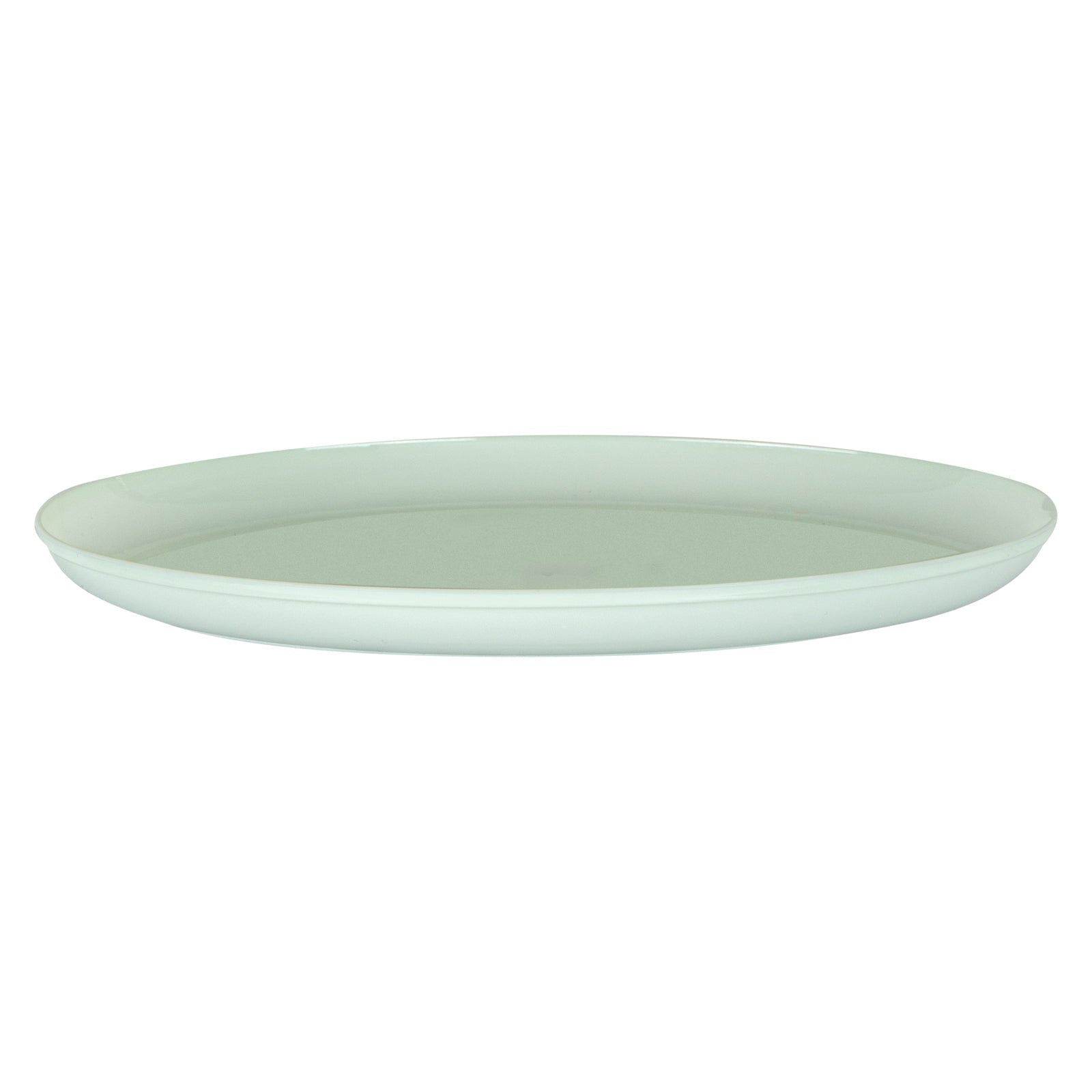 Moderna Round Mint Green Plastic Plate - 6 1/4" x 6 1/4" x 1/2" - 200 count box