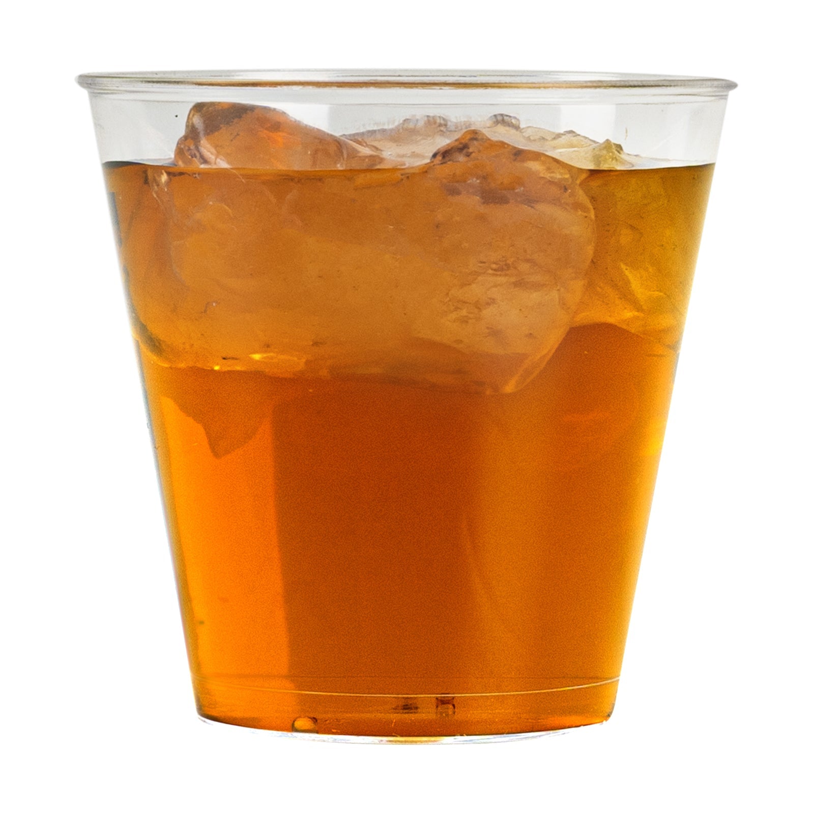 Chef 101 2 oz Clear Plastic Shot Glass - 2" x 2" x 2" - 50 count box