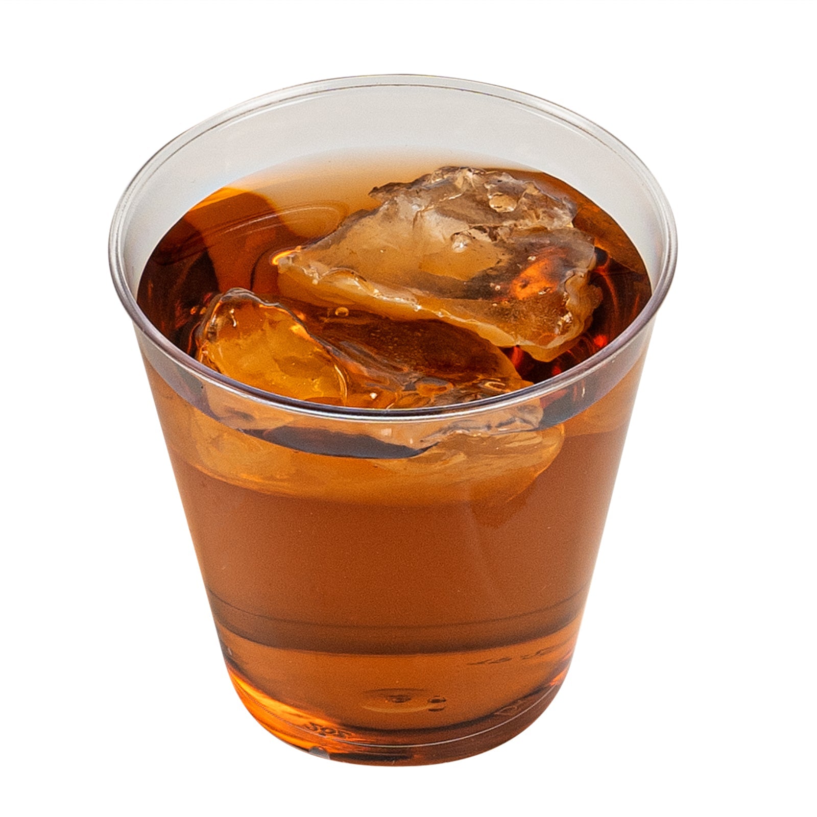 Chef 101 2 oz Clear Plastic Shot Glass - 2" x 2" x 2" - 500 count box