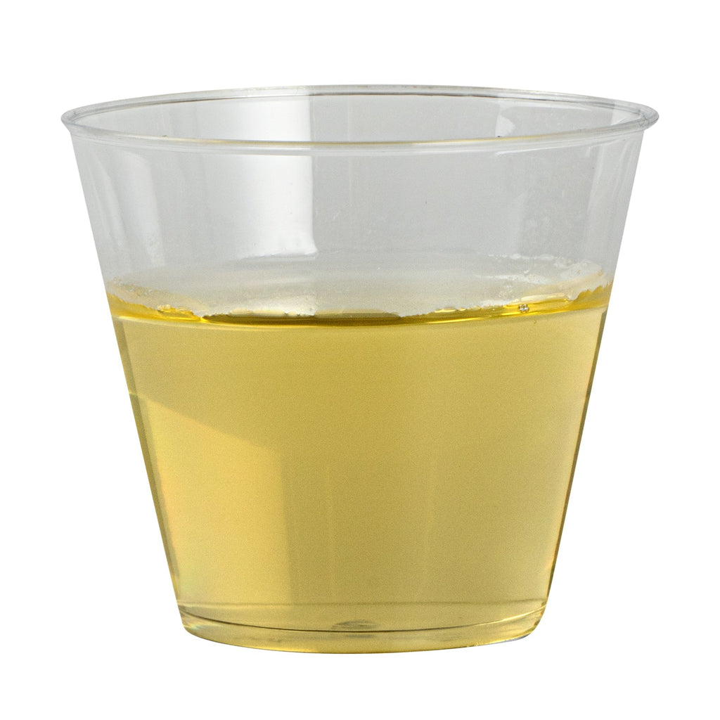 Chef 101 5 oz Clear Plastic Tumbler - 2 3/4" x 2 3/4" x 2 1/4" - 500 count box