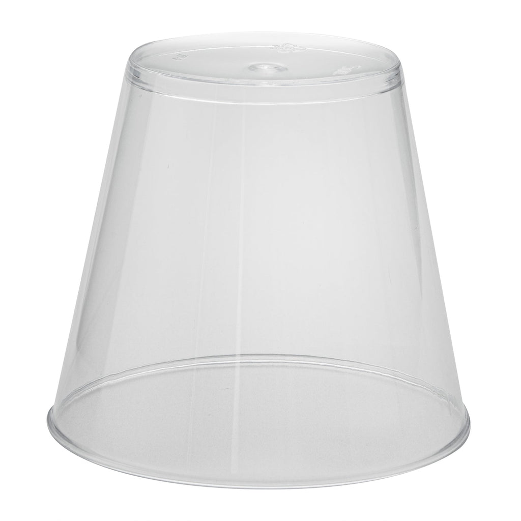 Chef 101 5 oz Clear Plastic Tumbler - 2 3/4" x 2 3/4" x 2 1/4" - 500 count box