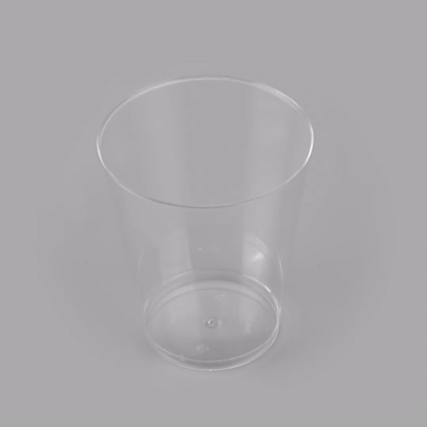 Chef 101 7 oz Clear Plastic Tumbler - 2 3/4" x 2 3/4" x 3 1/4" - 500 count box