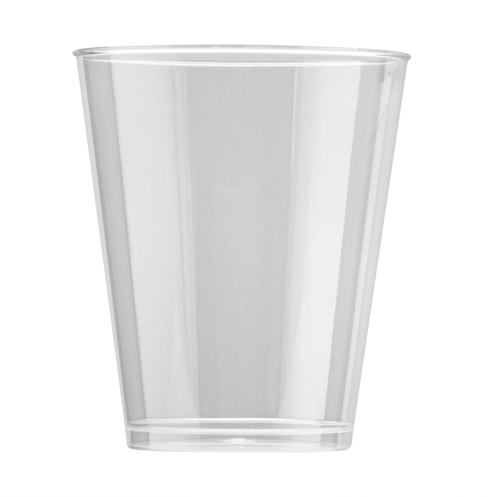 Chef 101 7 oz Clear Plastic Tumbler - 2 3/4" x 2 3/4" x 3 1/4" - 500 count box