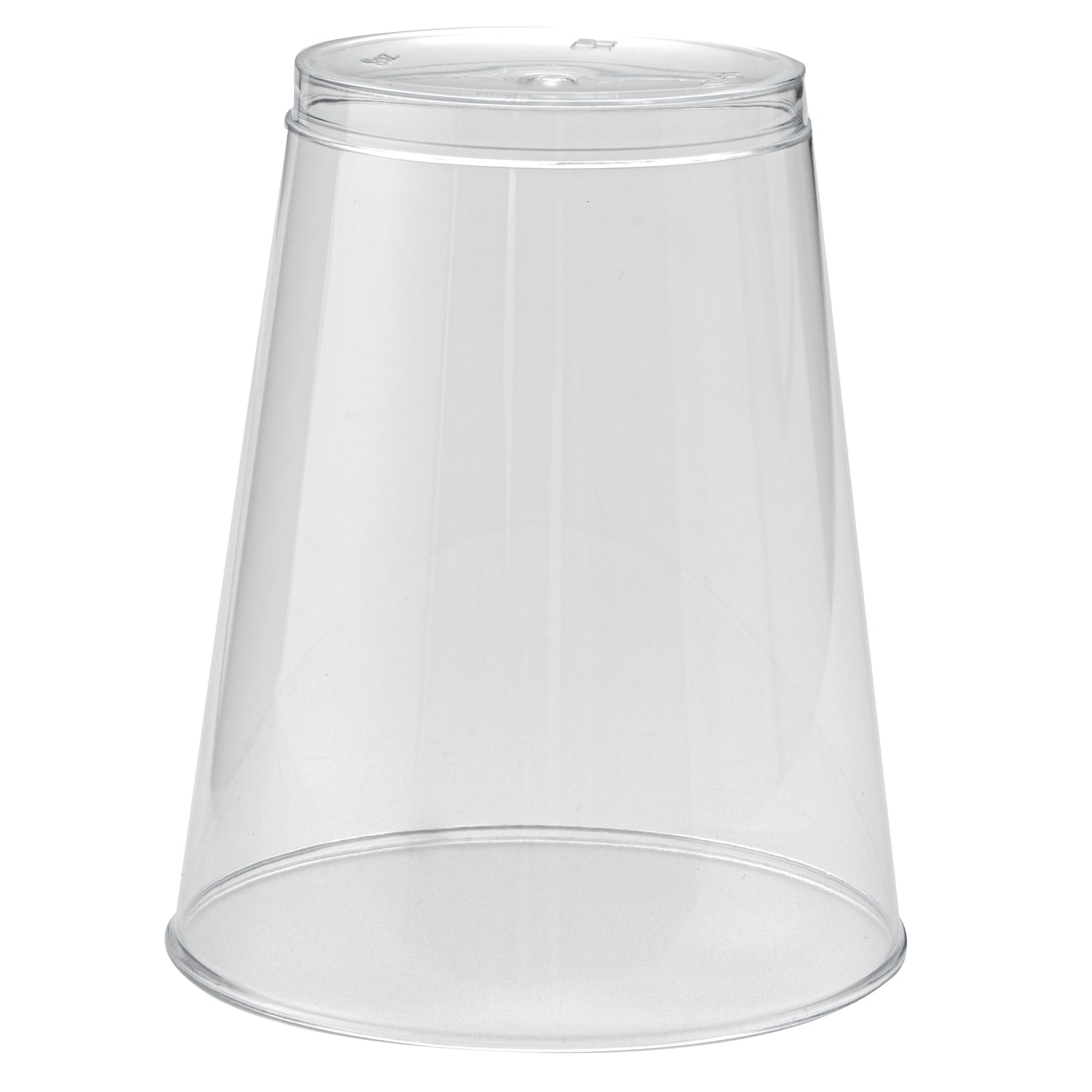 Chef 101 8 oz Clear Plastic Tumbler - 3" x 3" x 3 1/4" - 500 count box