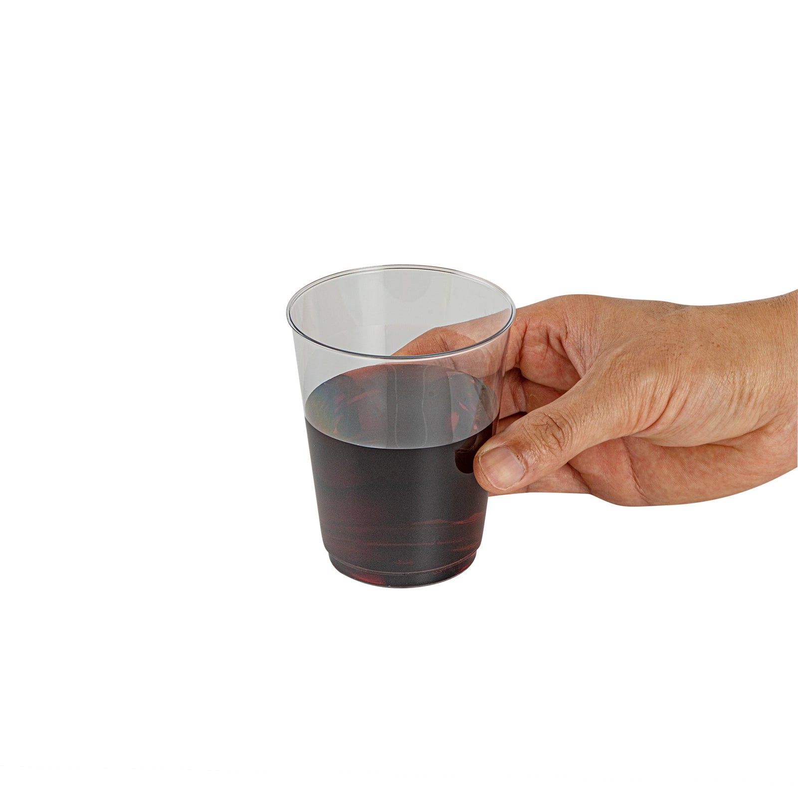 Chef 101 10 oz Clear Plastic Tumbler - 3" x 3" x 3 3/4" - 500 count box