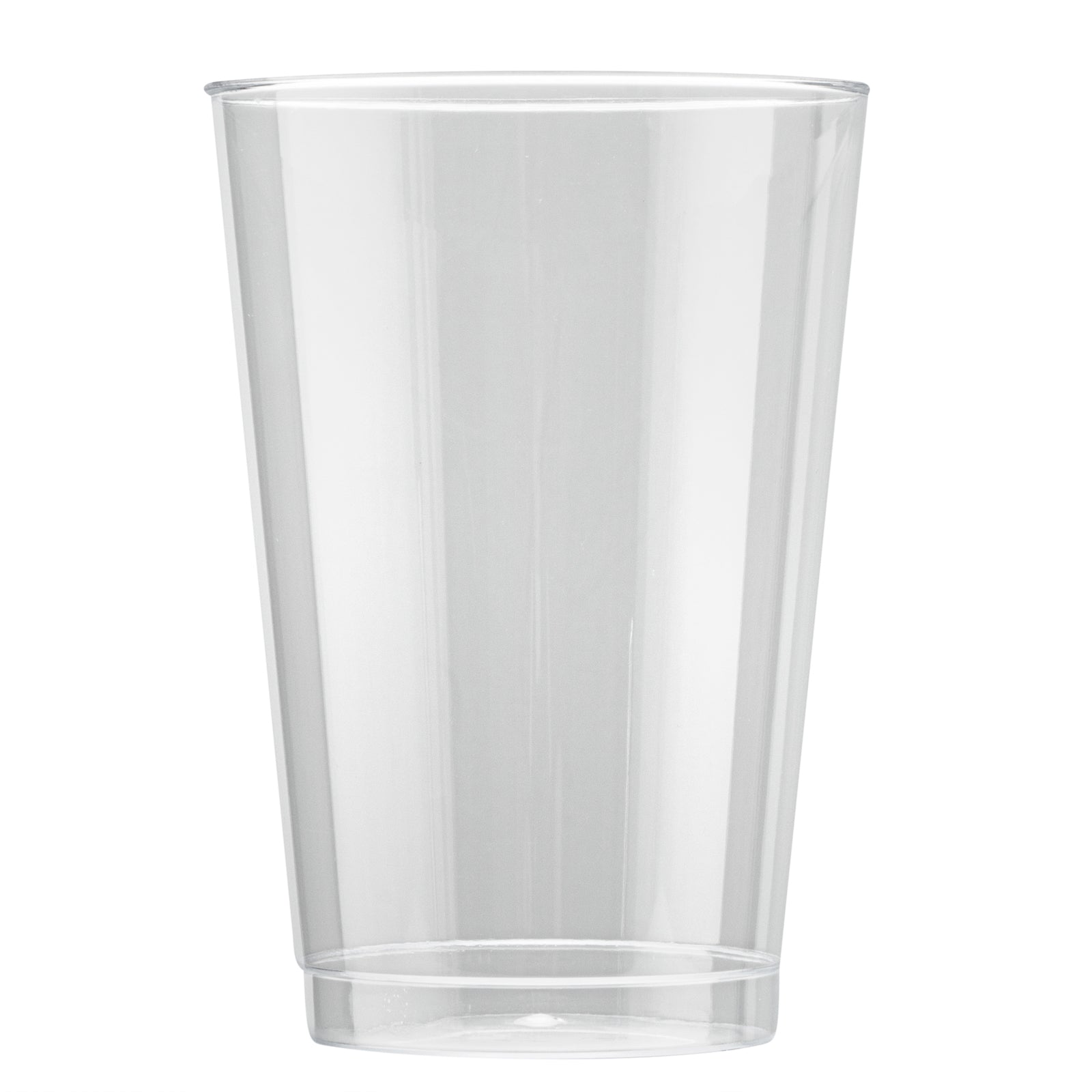 Chef 101 12 oz Clear Plastic Tumbler - 3" x 3" x 4 1/4" - 500 count box
