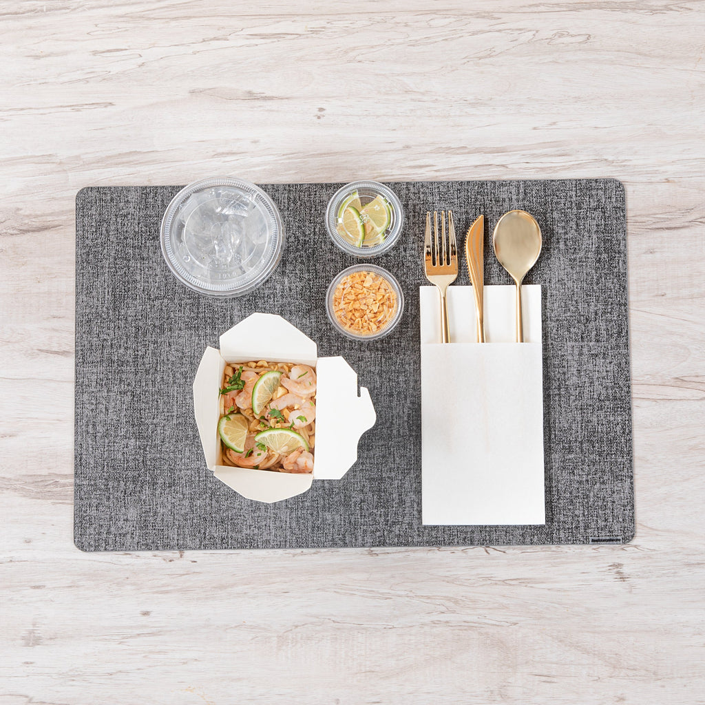 Moderna Gold Plastic Cutlery Set - 7 1/2" - 60 count box