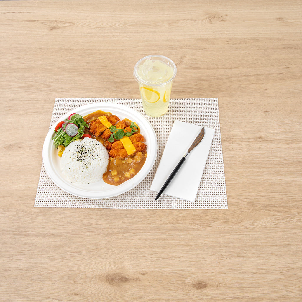 Moderna Silver Plastic Knife - with Black Handle - 7 3/4" - 500 count box