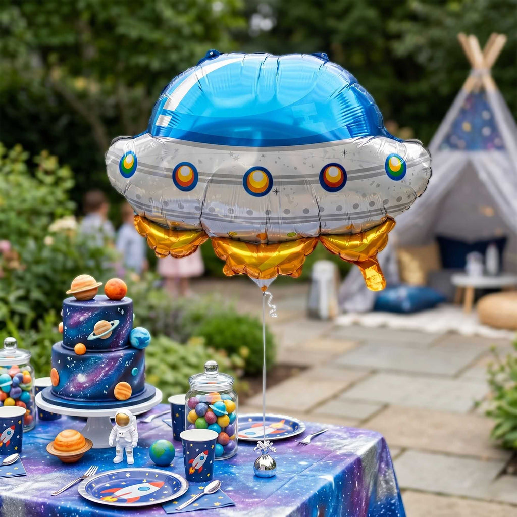 Balloonify Mylar UFO Balloon - 24 3/4" x 20 3/4" - 1 count box