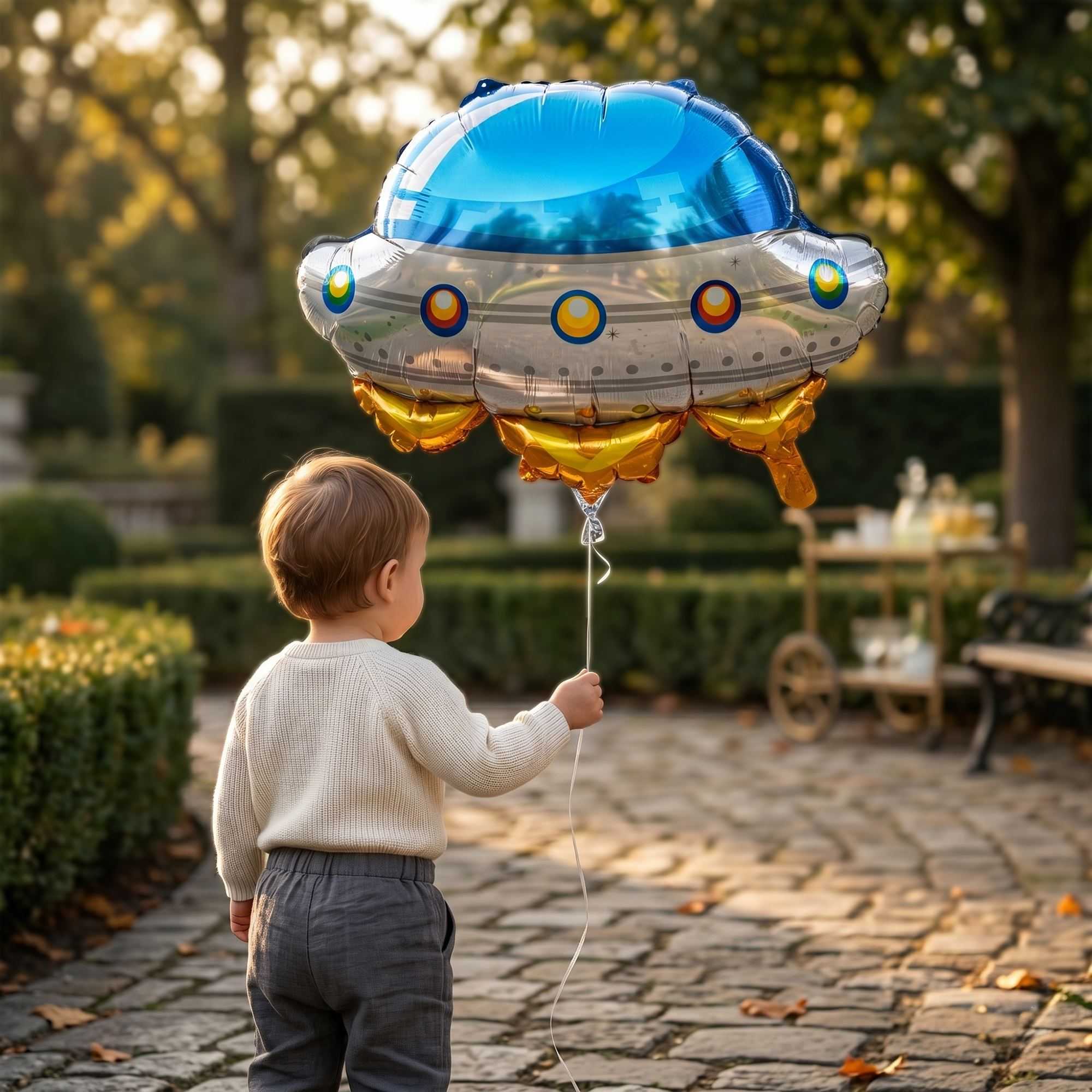 Balloonify Mylar UFO Balloon - 24 3/4" x 20 3/4" - 100 count box