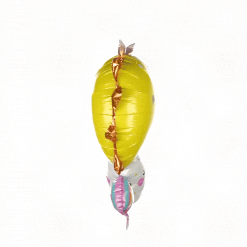 Balloonify Mylar Sun, Cloud and Rainbow Family Balloon - 30 1/4" x 23 1/4" - 1 count box