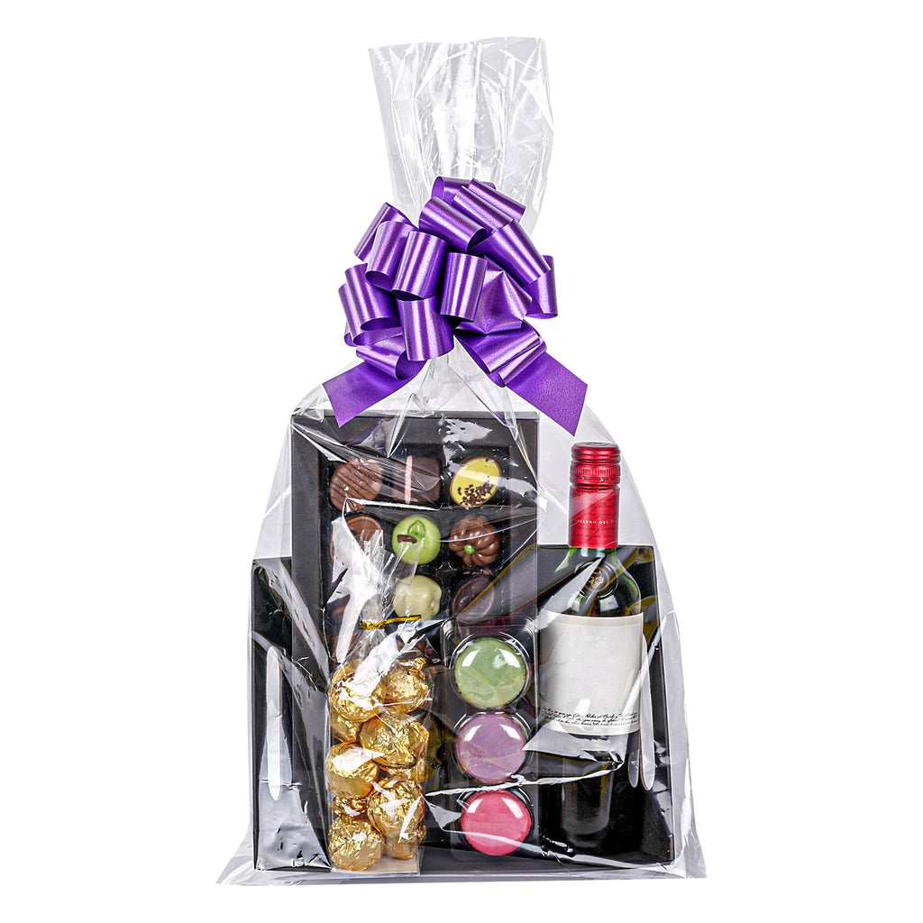Bag Tek Clear Plastic Gift Bag - 14" x 24" - 10 count box