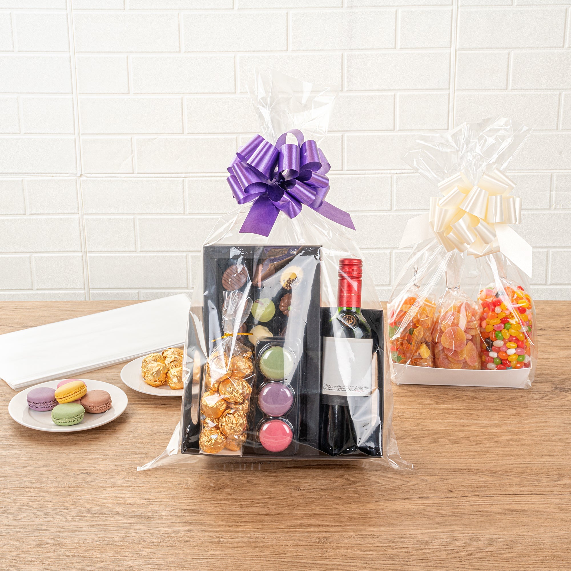 Bag Tek Clear Plastic Gift Bag - 14" x 24" - 100 count box