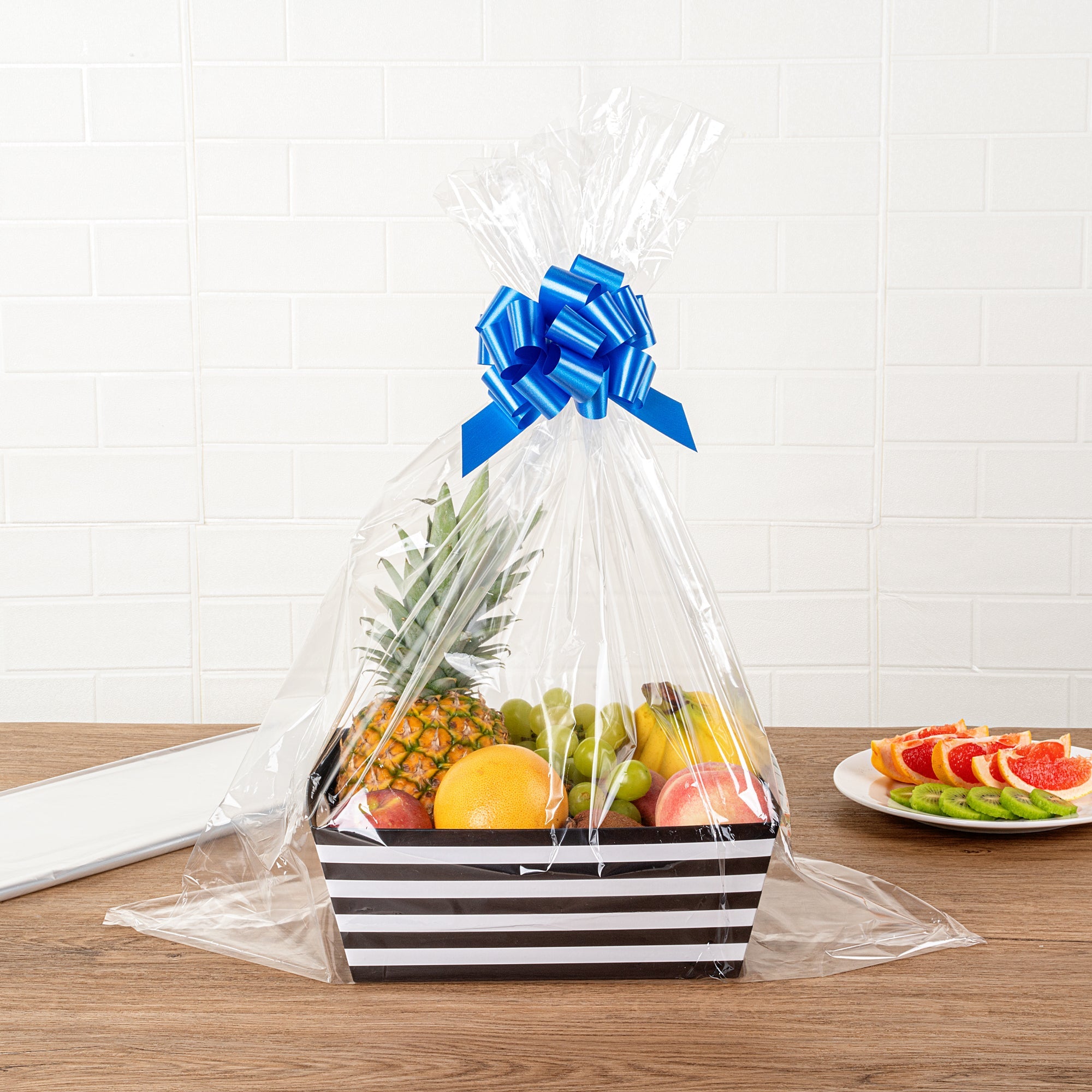 Bag Tek Clear Plastic Gift Bag - 25" x 30" - 100 count box