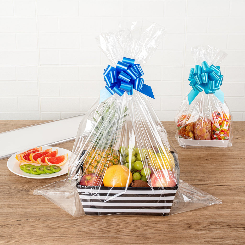 Bag Tek Clear Plastic Gift Bag - 25" x 30" - 100 count box