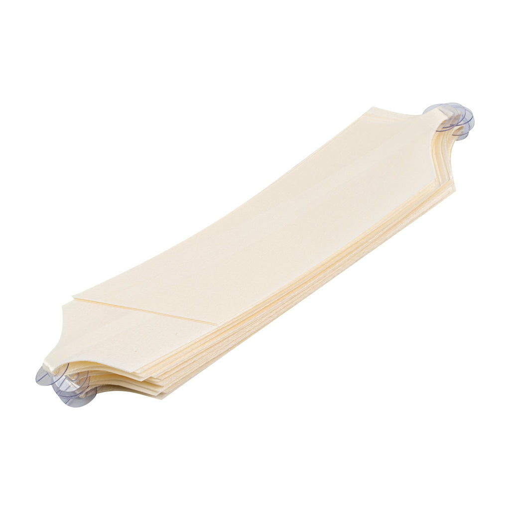 Gift Tek Cream Plastic Flora Satin Pull Bow - 5 1/2" - 10 count box
