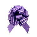 Gift Tek Purple Plastic Flora Satin Pull Bow - 5 1/2" - 1000 count box