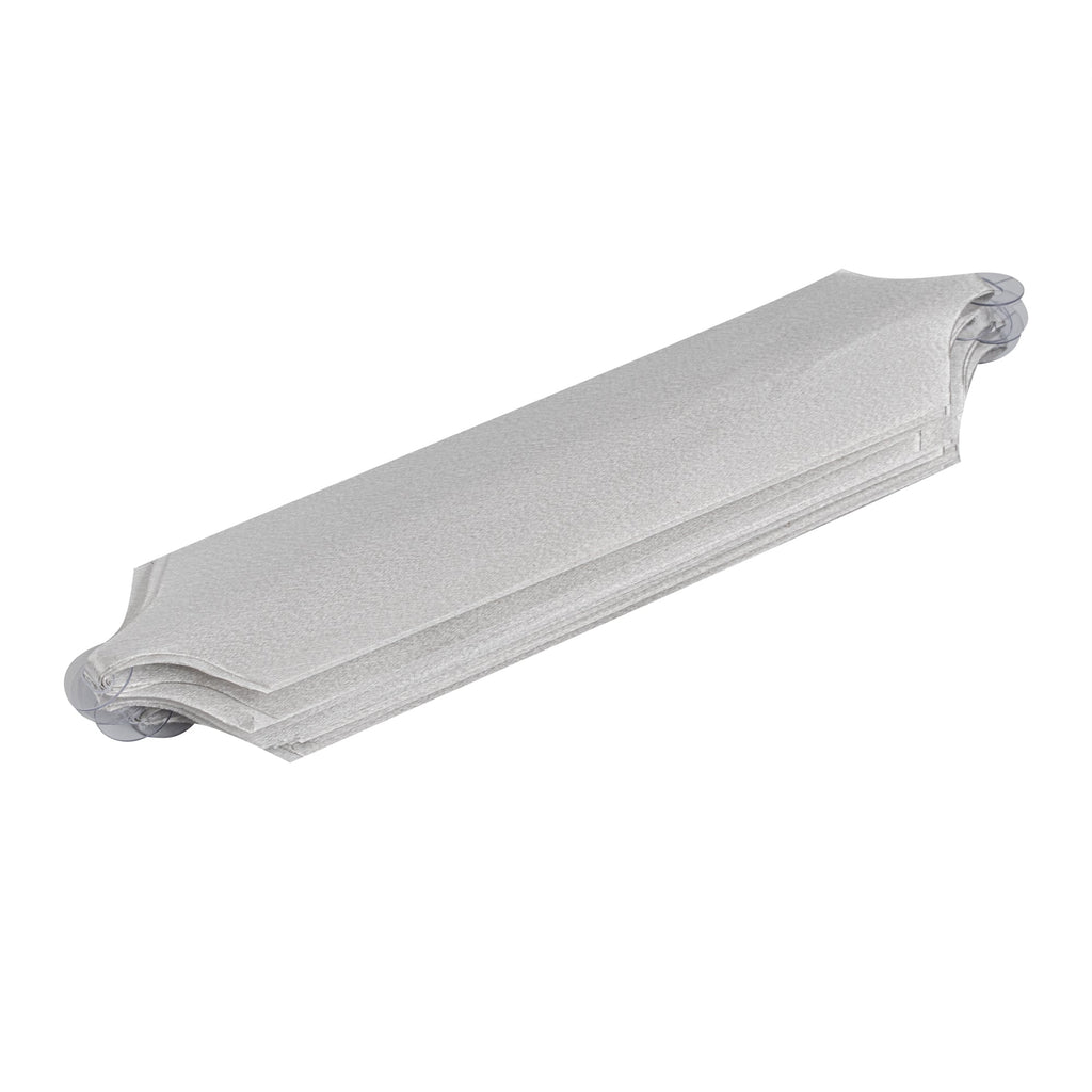 Gift Tek Silver Plastic Flora Satin Pull Bow - 5 1/2" - 10 count box