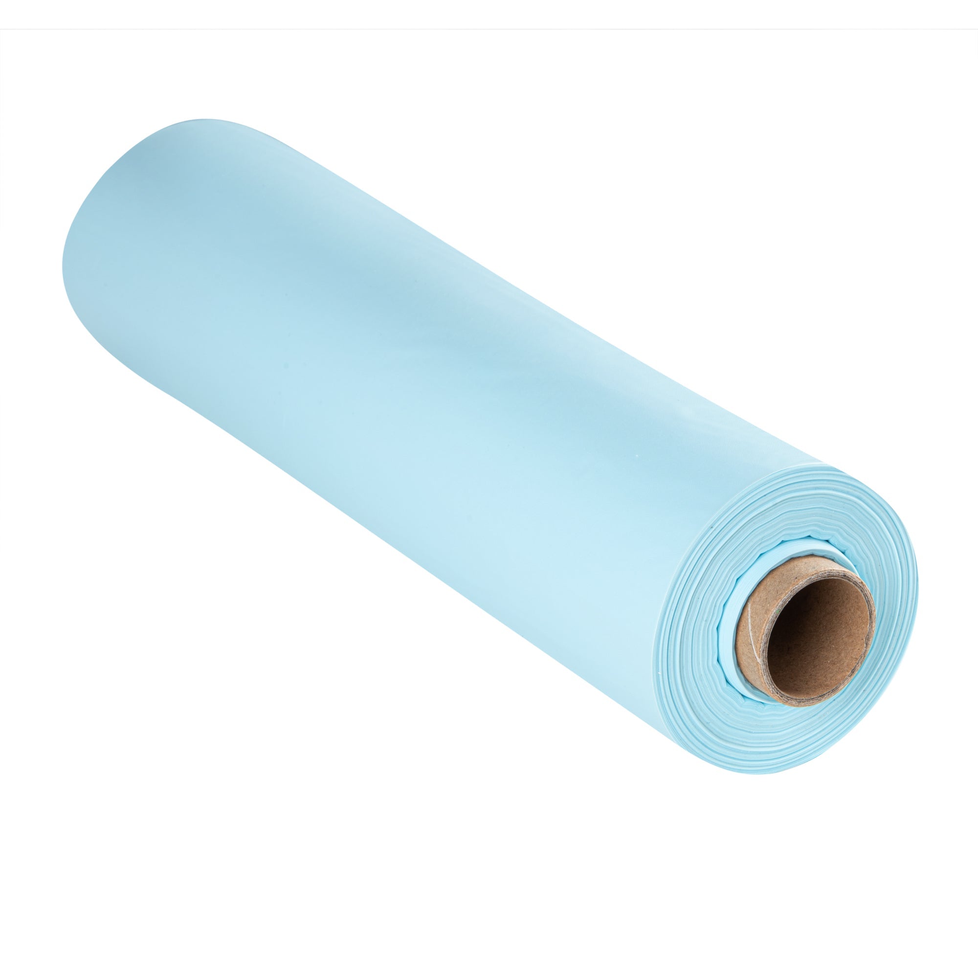 Table Tek Blue Plastic Table Cover Roll - with Slide Cutter - 100' x 54" - 1 count box