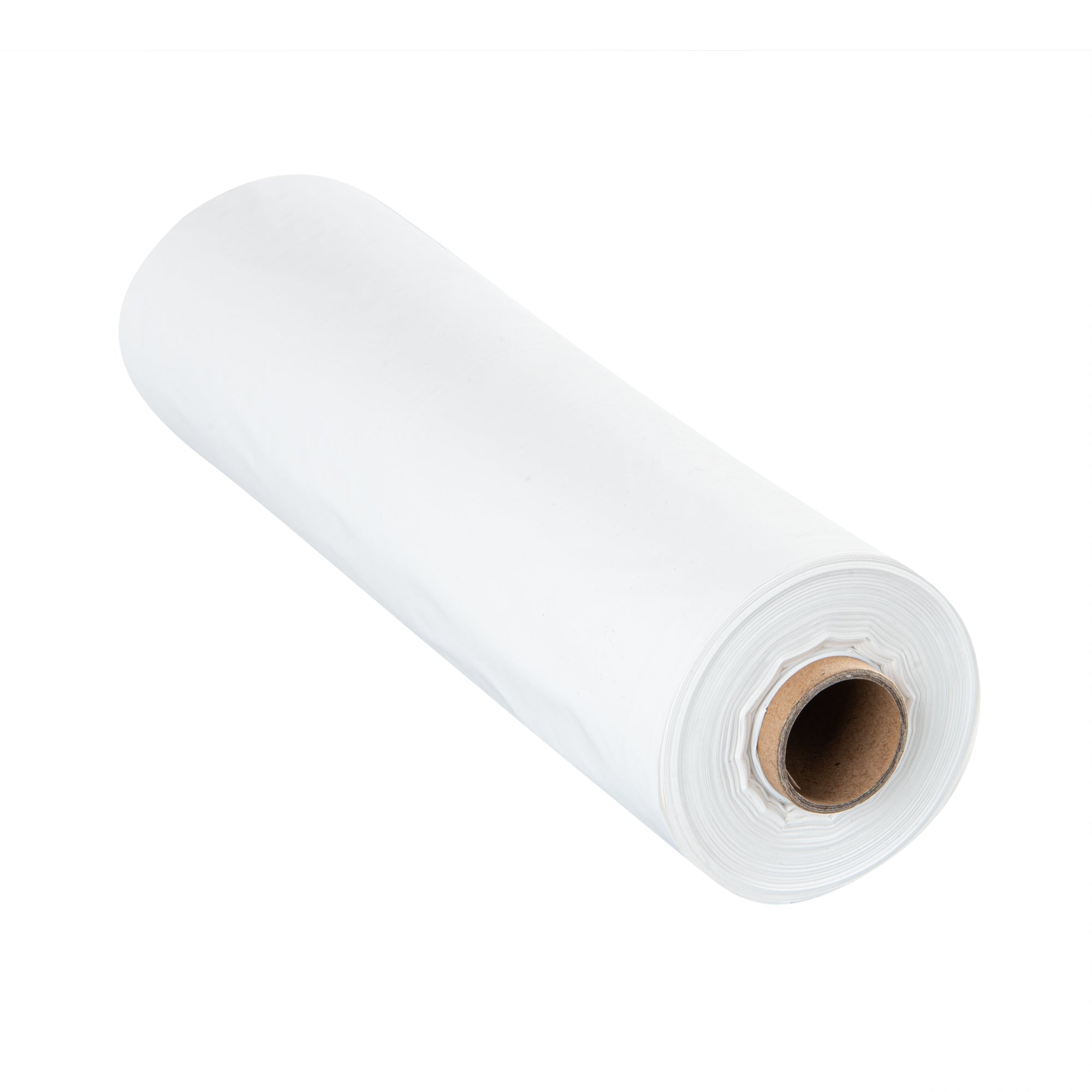 Table Tek White Plastic Table Cover Roll - with Slide Cutter - 100' x 54" - 1 count box
