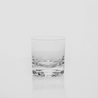 Bev Tek 8 oz Polycarbonate Rocks Glass - 3" x 3" x 3 1/4" - 48 count box