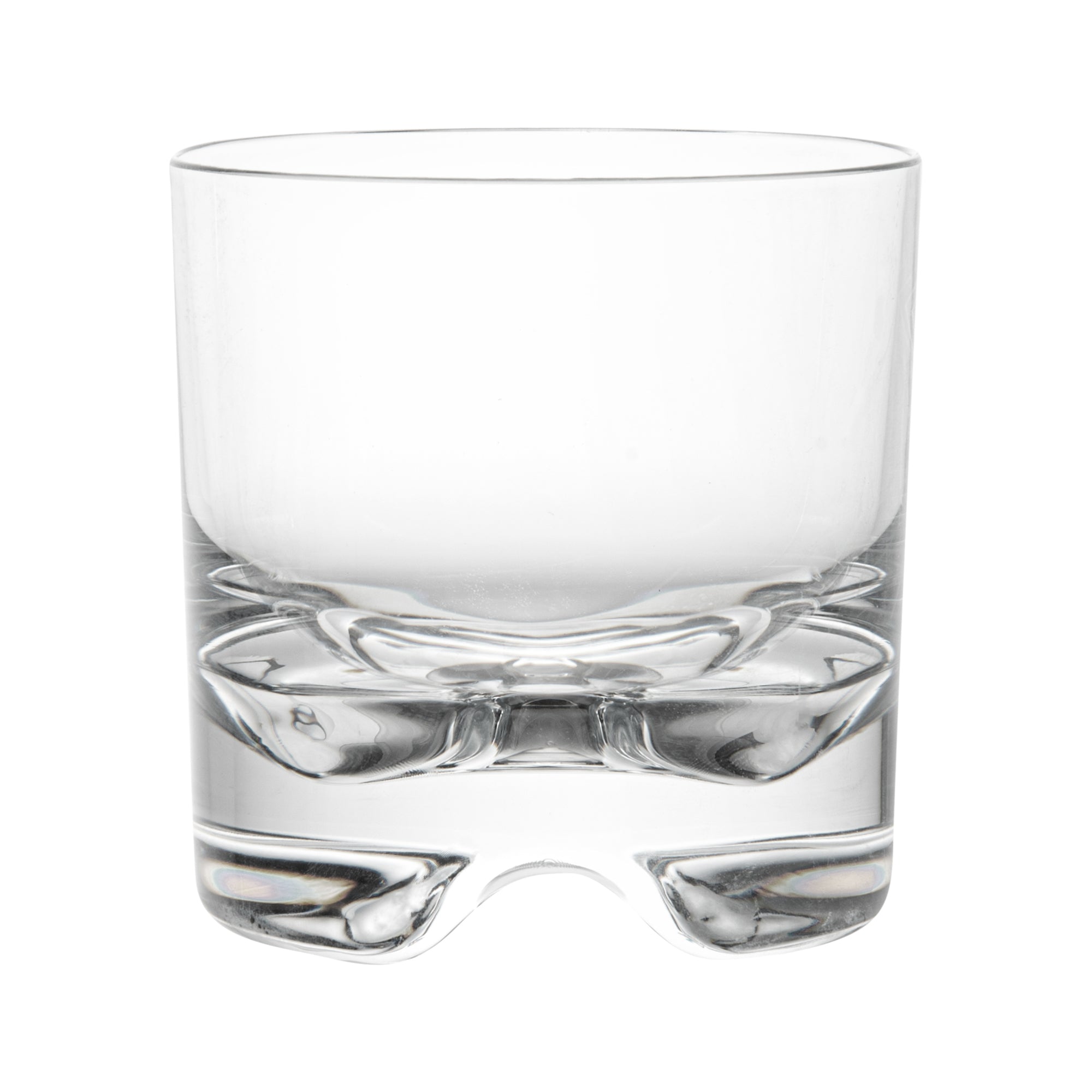 Bev Tek 10 oz Polycarbonate Rocks Glass - 3 1/2" x 3 1/2" x 3 1/2" - 6 count box